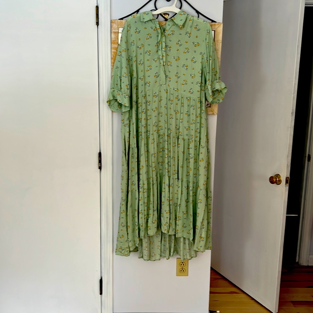 Floral Plus sized high low dress!